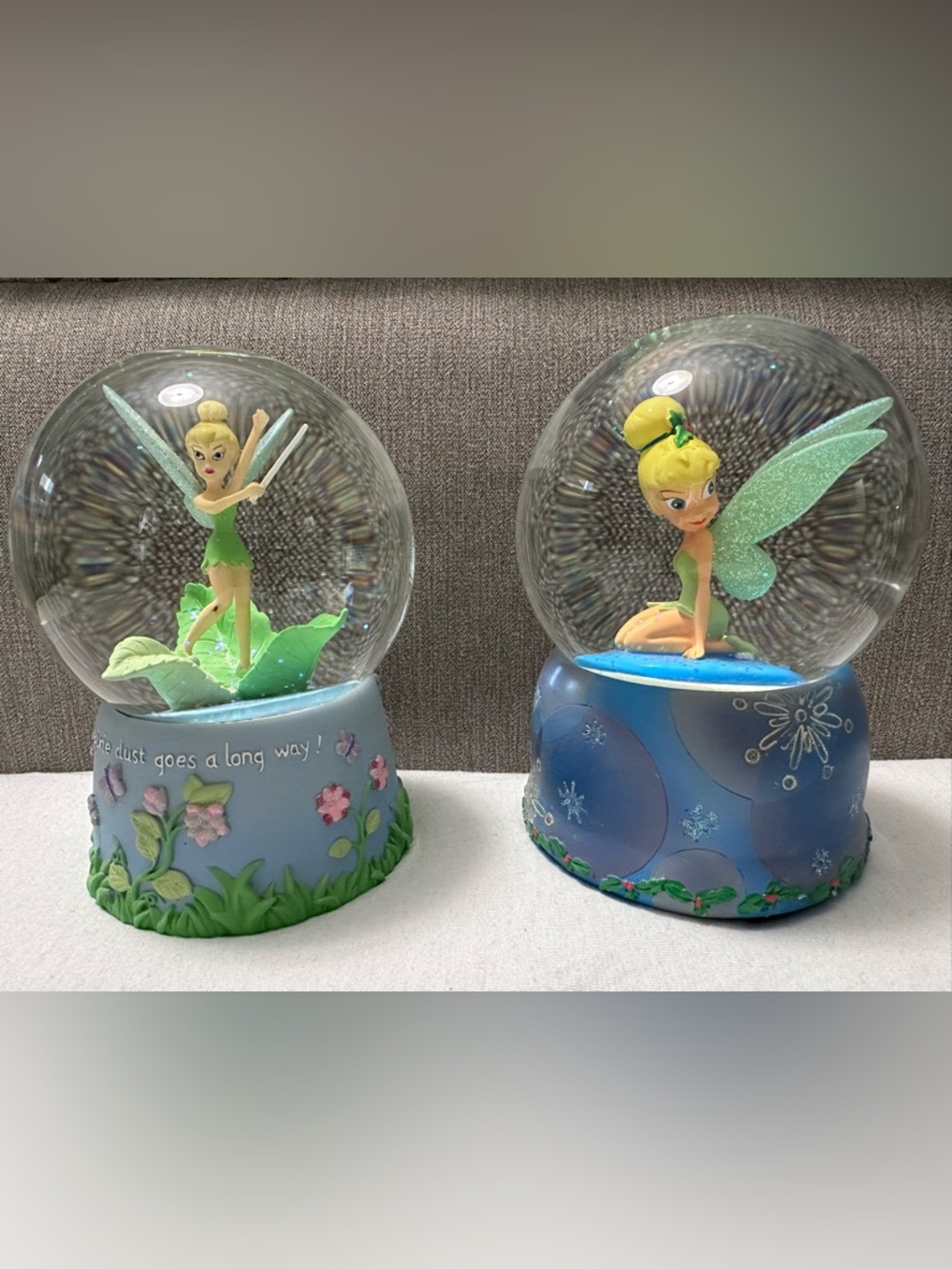 Disney Musical Waterball Enesco Tinker Bell “Deck the Halls”